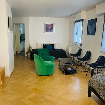 Апартаменты Beautiful 45 M2 Private In Montparnasse Париж